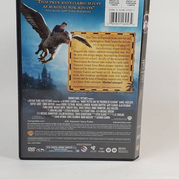 Harry Potter and the Chamber of Secrets (2002 Film) Fantasy/Adventure [WS, DVD] - Picture 4 of 4